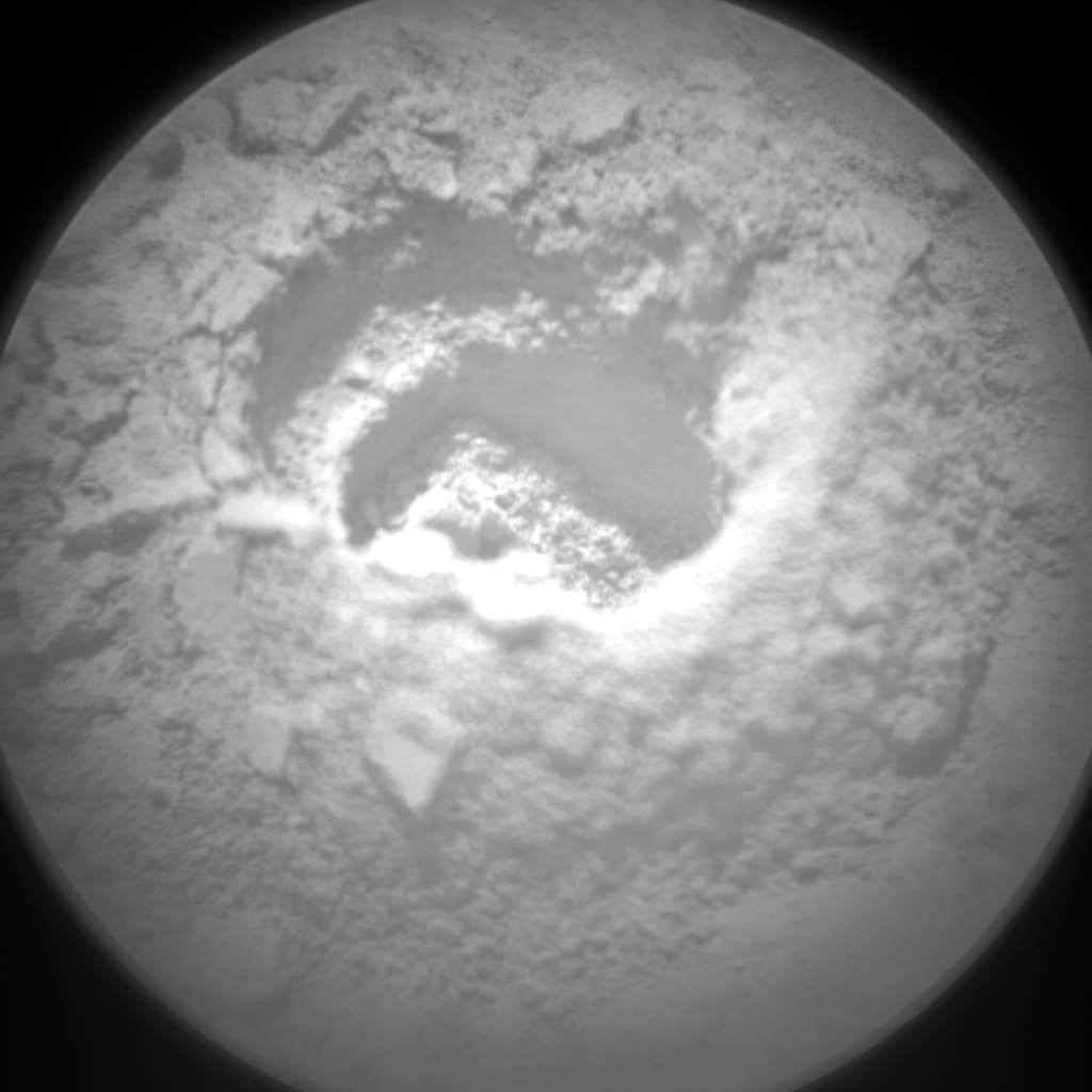 Foto de Marte da câmera CHEMCAM_RMI