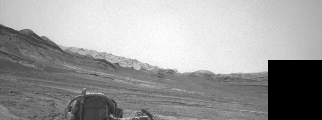 Foto de Marte da câmera NAV_LEFT_B