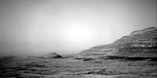 Foto de Marte da câmera NAV_RIGHT_B