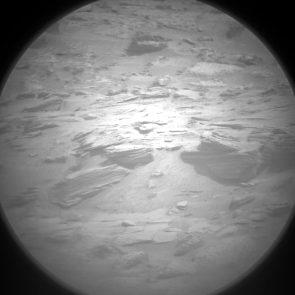 Foto de Marte da câmera CHEMCAM_RMI