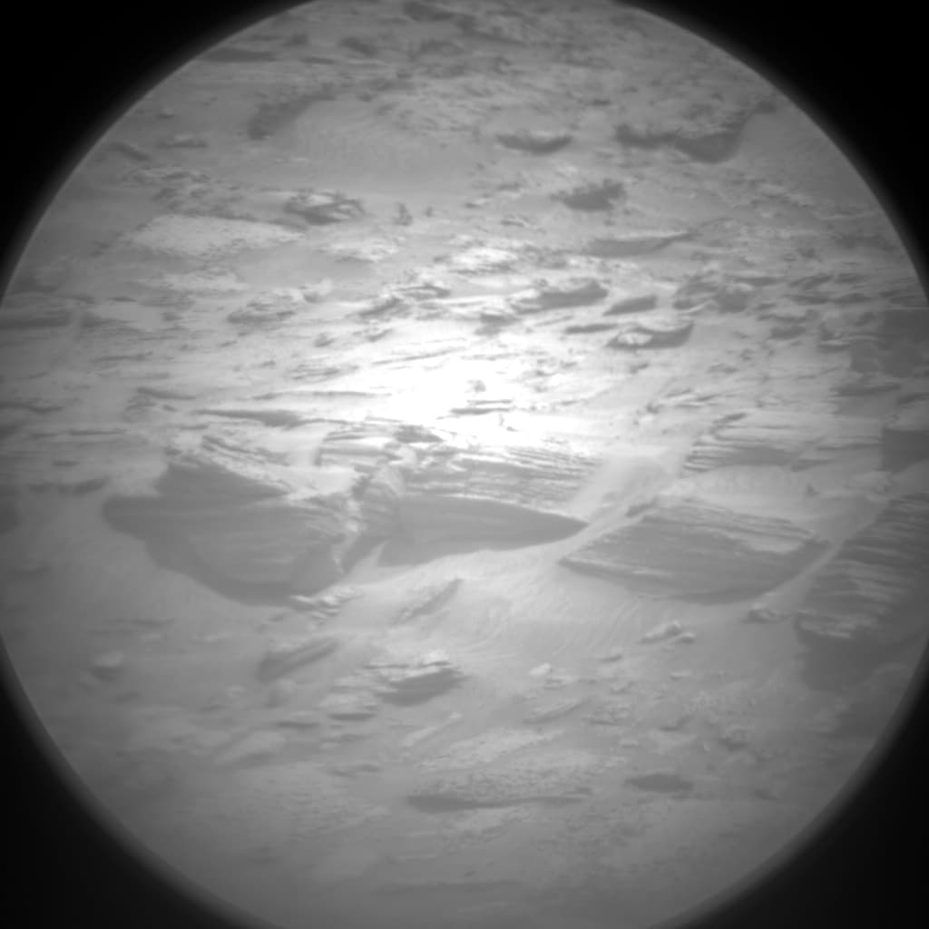 Foto de Marte da câmera CHEMCAM_RMI