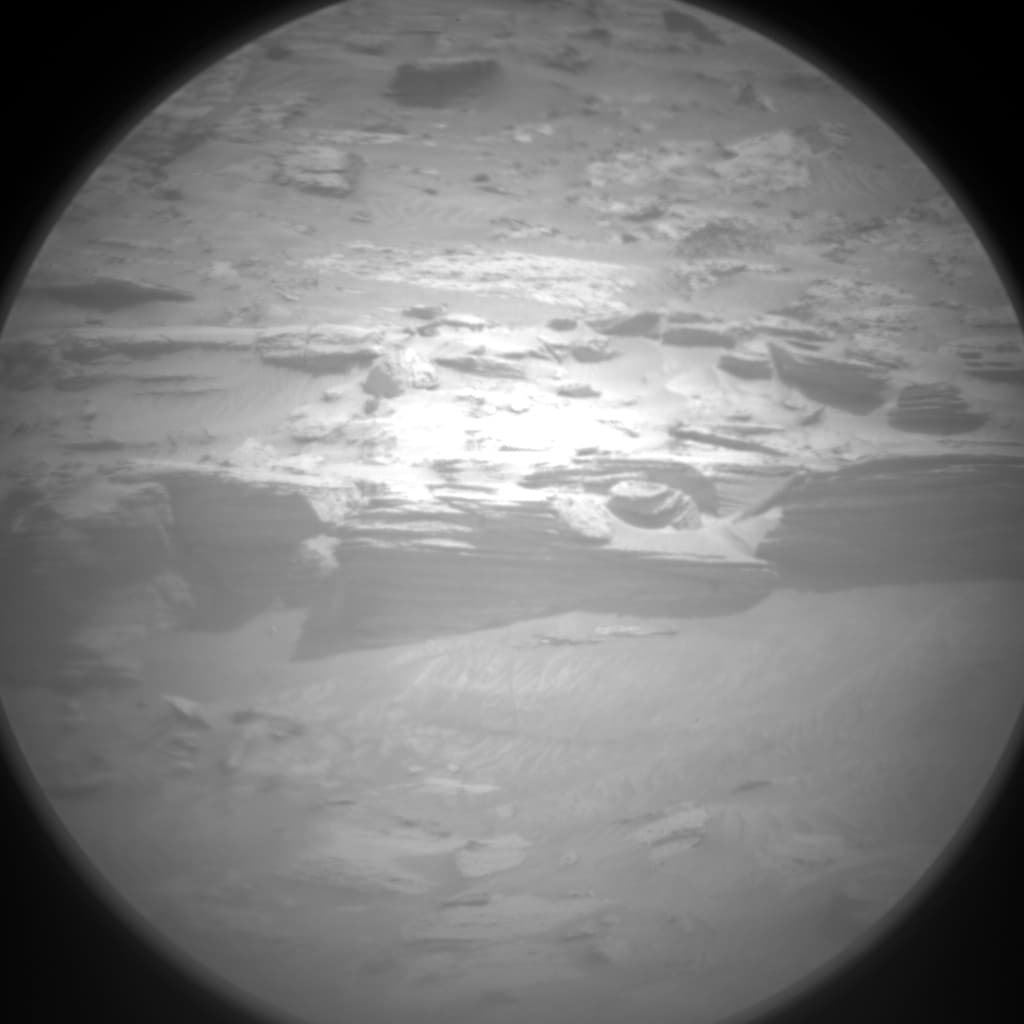 Foto de Marte da câmera CHEMCAM_RMI