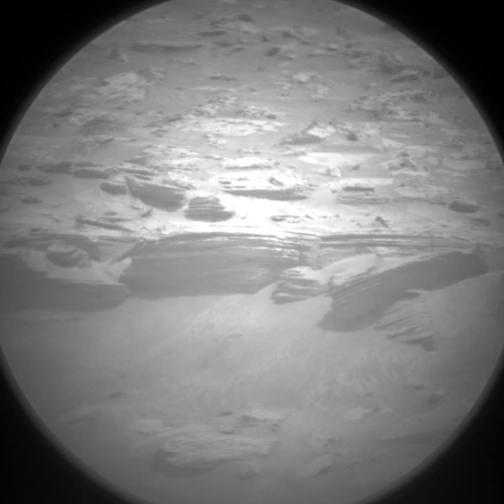 Foto de Marte da câmera CHEMCAM_RMI