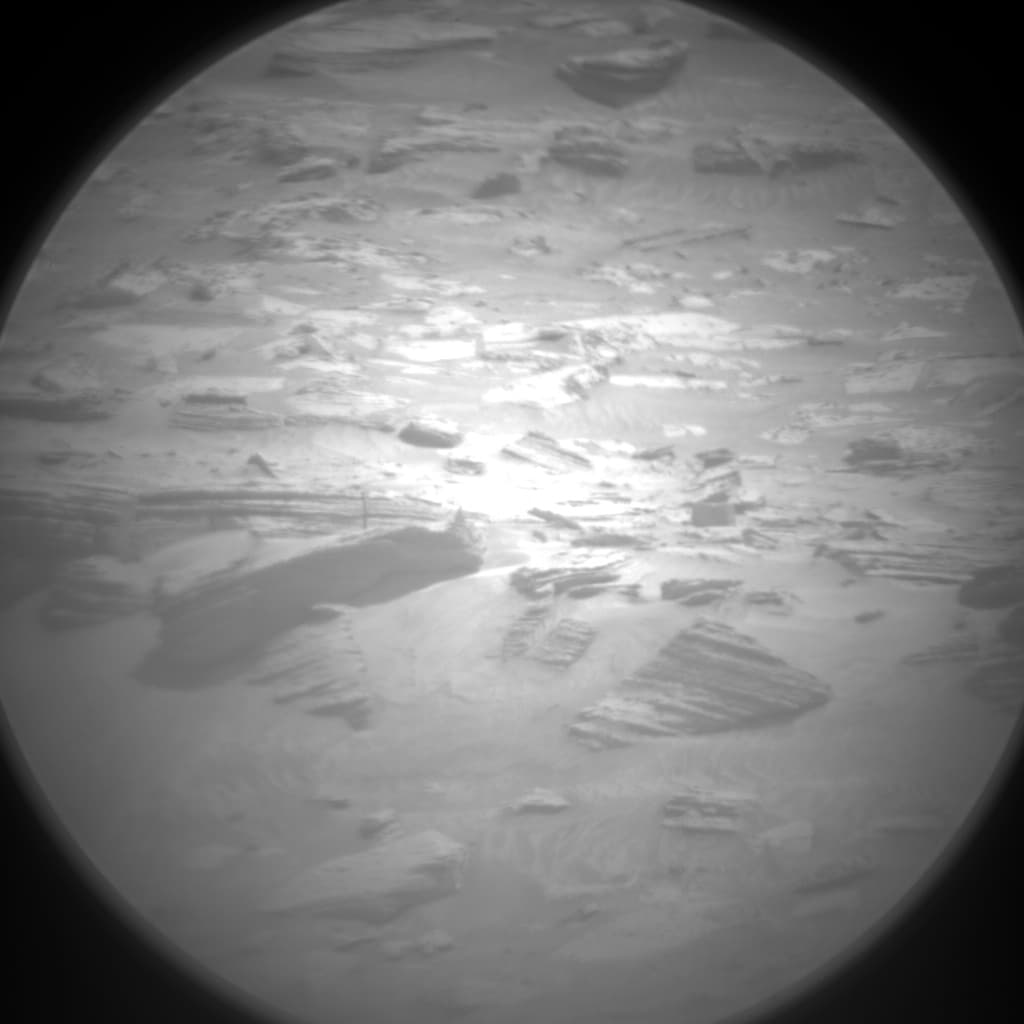 Foto de Marte da câmera CHEMCAM_RMI