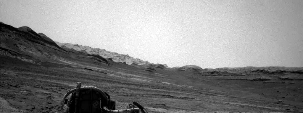 Foto de Marte da câmera NAV_LEFT_B