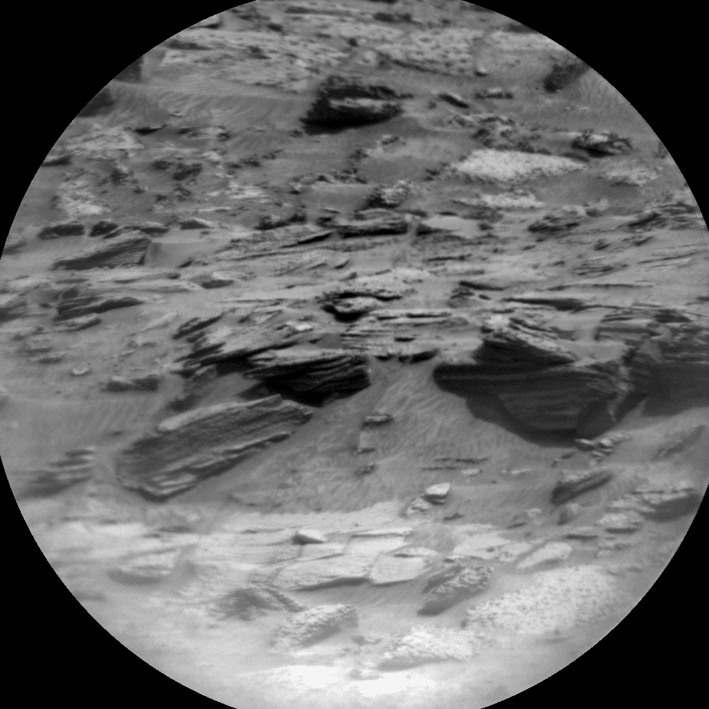 Foto de Marte da câmera CHEMCAM_RMI