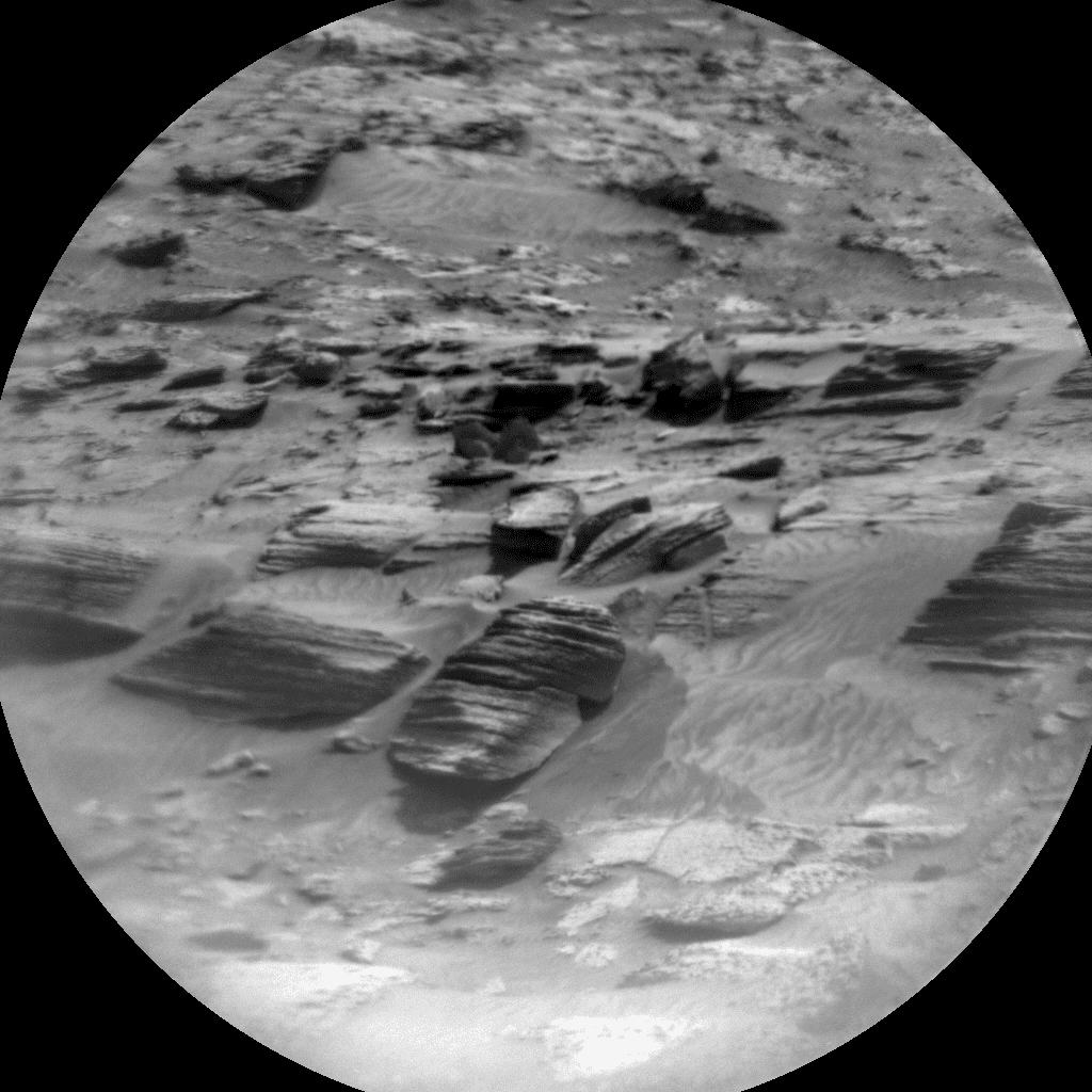 Foto de Marte da câmera CHEMCAM_RMI