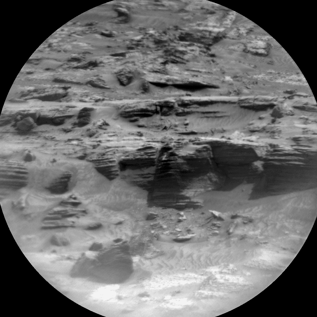 Foto de Marte da câmera CHEMCAM_RMI