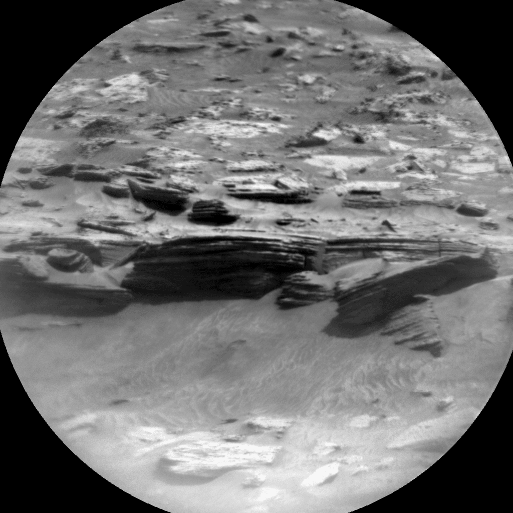 Foto de Marte da câmera CHEMCAM_RMI