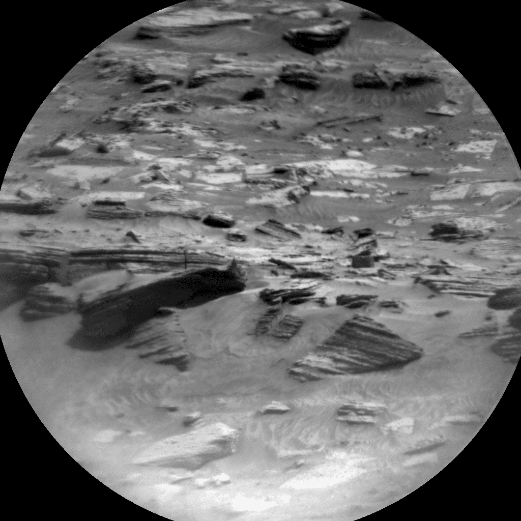 Foto de Marte da câmera CHEMCAM_RMI