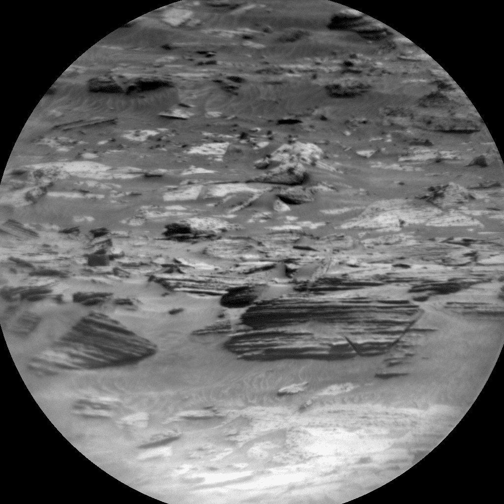 Foto de Marte da câmera CHEMCAM_RMI