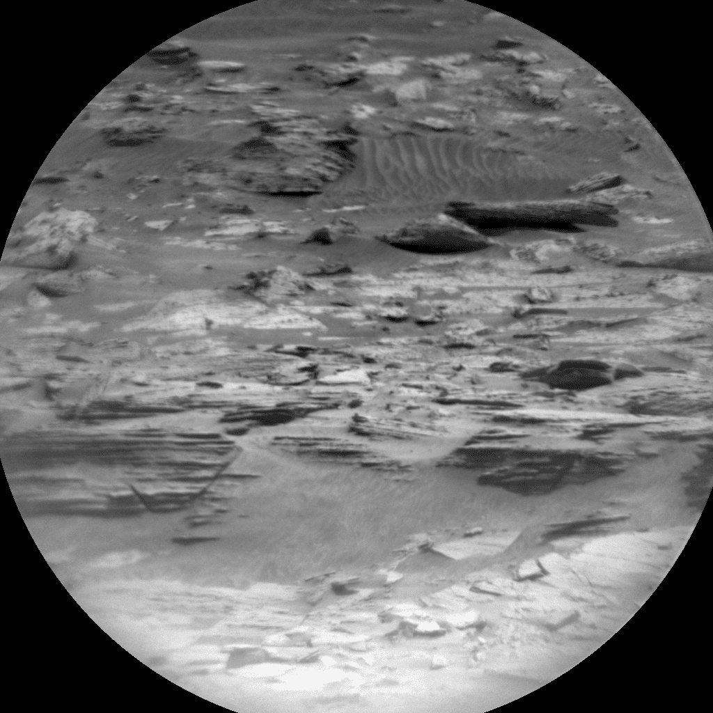 Foto de Marte da câmera CHEMCAM_RMI