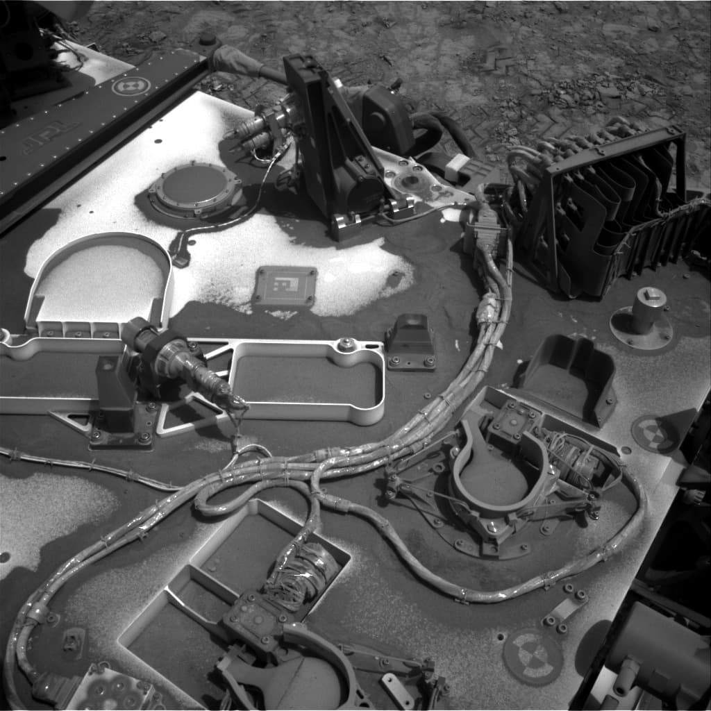 Foto de Marte da câmera NAV_RIGHT_B