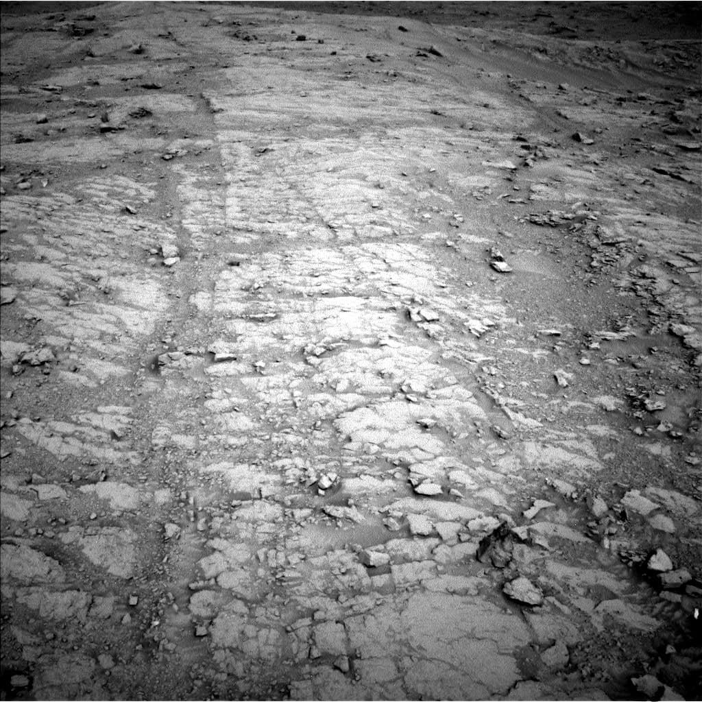 Foto de Marte da câmera NAV_LEFT_B