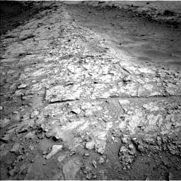 Foto de Marte da câmera NAV_LEFT_B