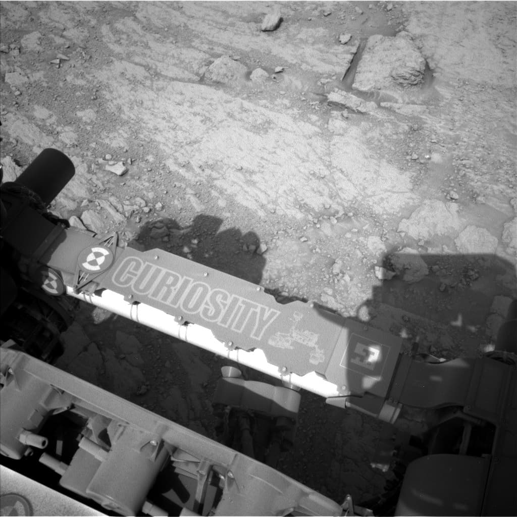 Foto de Marte da câmera NAV_LEFT_B