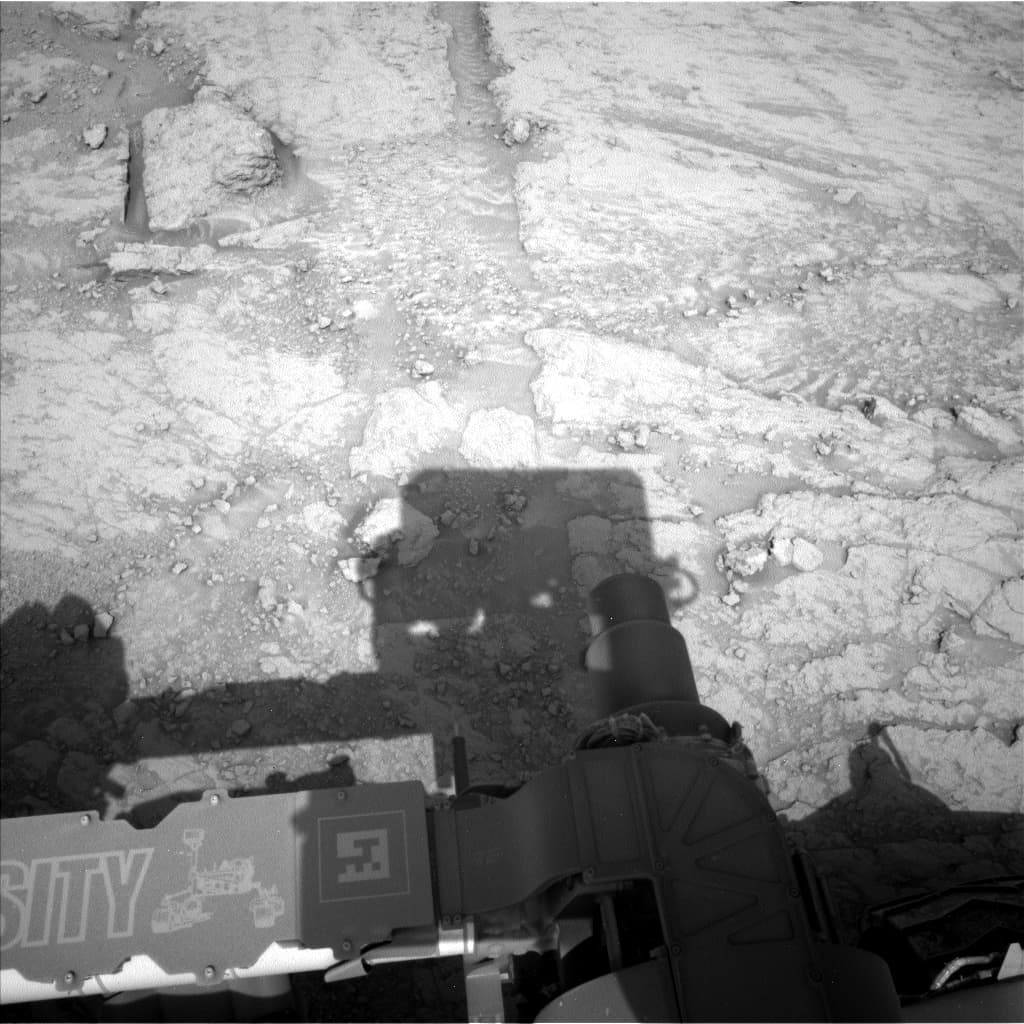 Foto de Marte da câmera NAV_LEFT_B