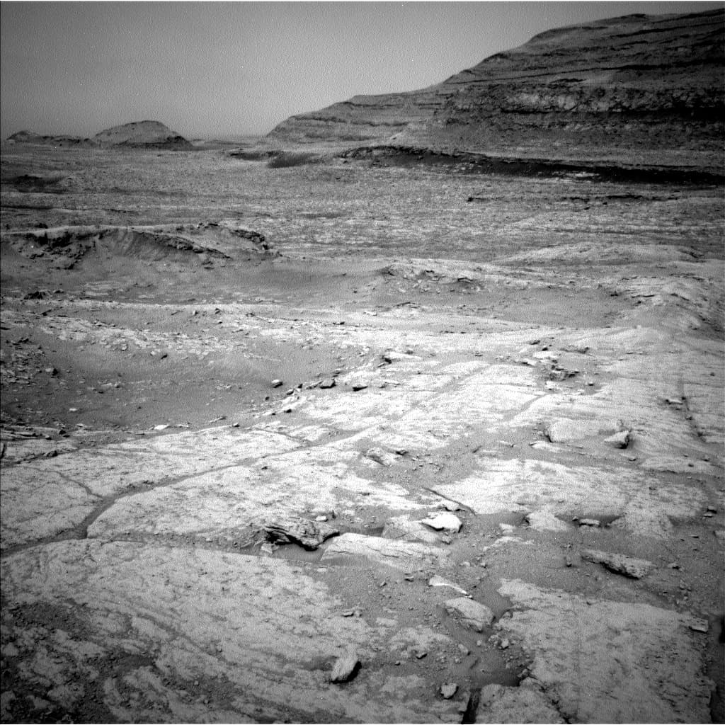 Foto de Marte da câmera NAV_LEFT_B