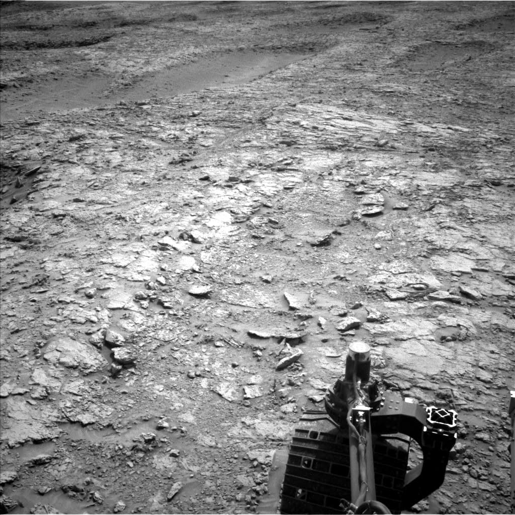 Foto de Marte da câmera NAV_LEFT_B