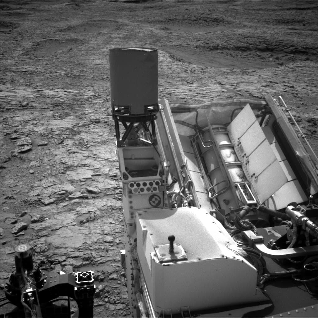 Foto de Marte da câmera NAV_LEFT_B