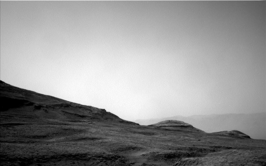 Foto de Marte da câmera NAV_LEFT_B