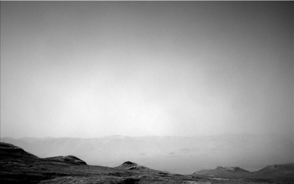 Foto de Marte da câmera NAV_LEFT_B