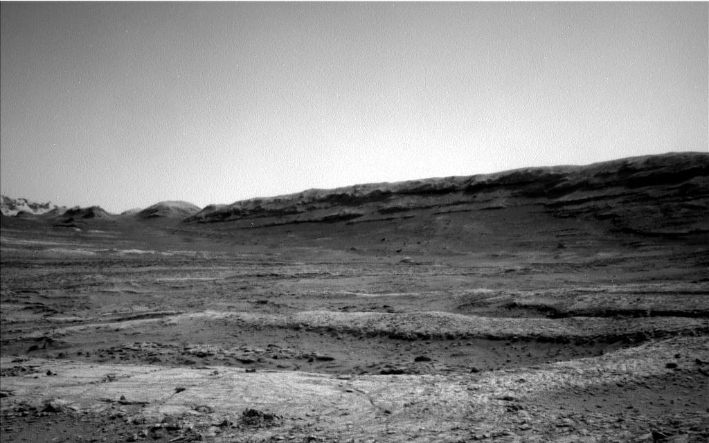 Foto de Marte da câmera NAV_LEFT_B