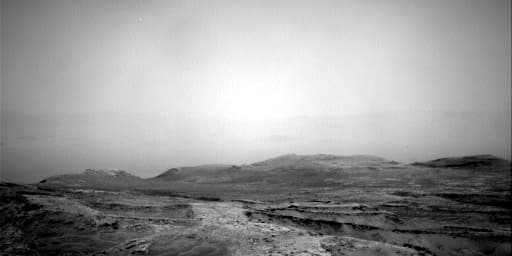 Foto de Marte da câmera NAV_RIGHT_B