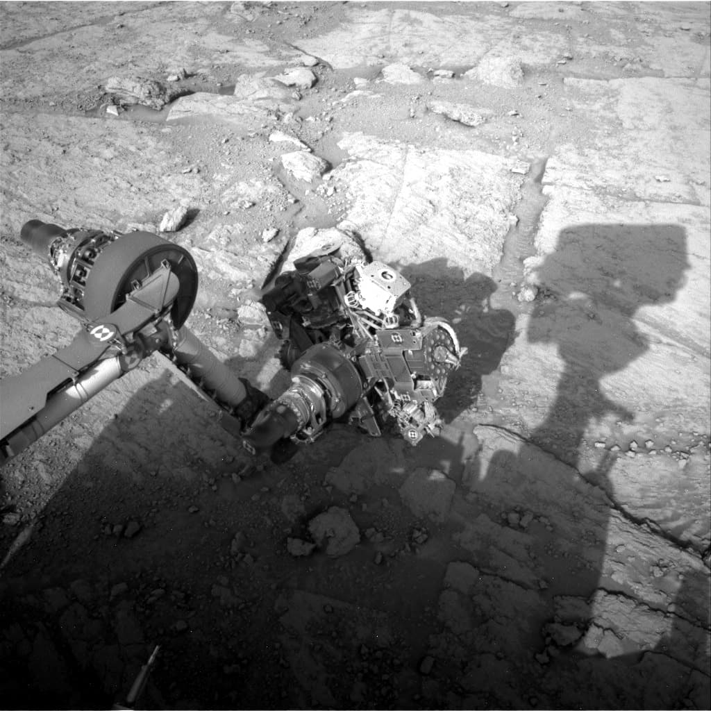 Foto de Marte da câmera NAV_RIGHT_B