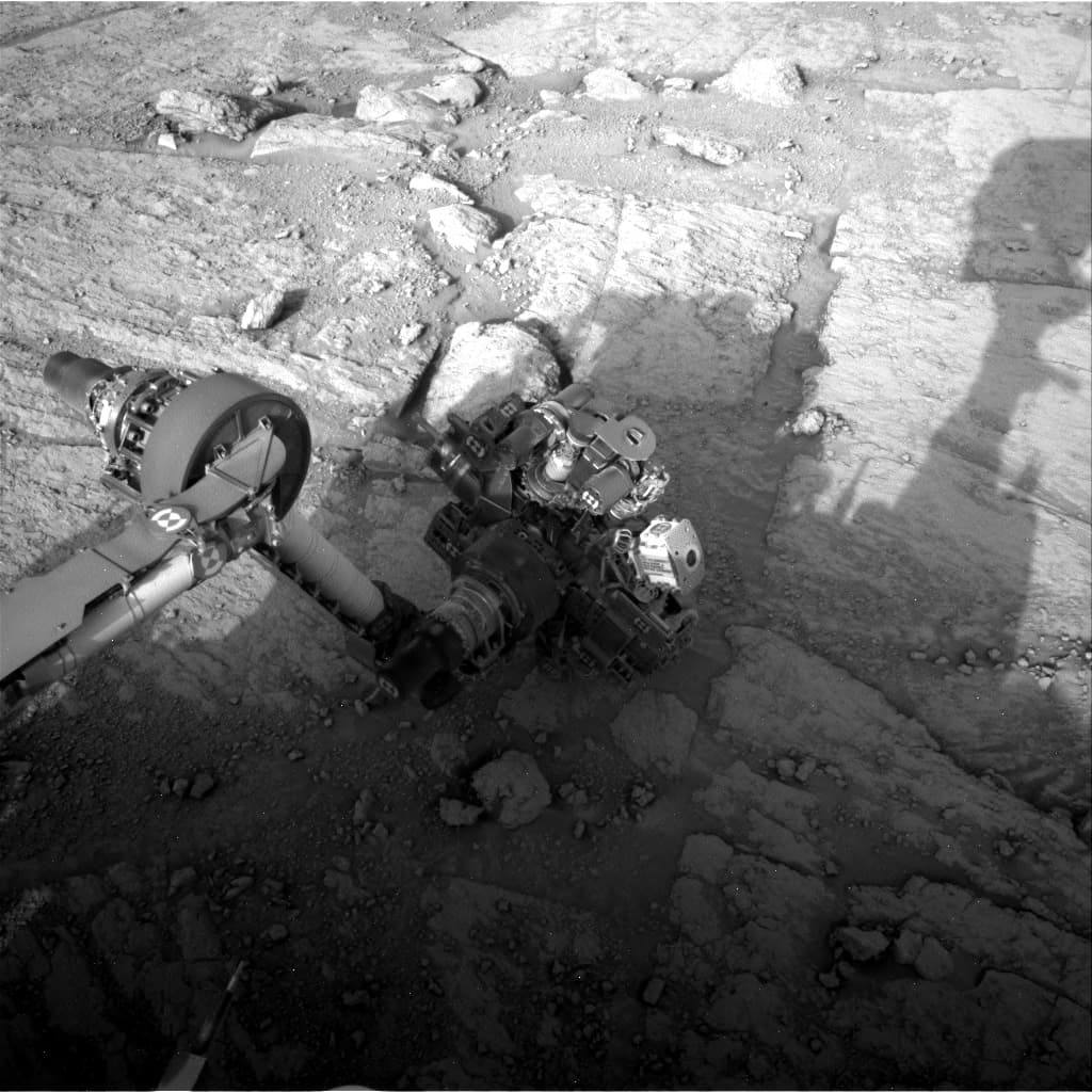 Foto de Marte da câmera NAV_RIGHT_B