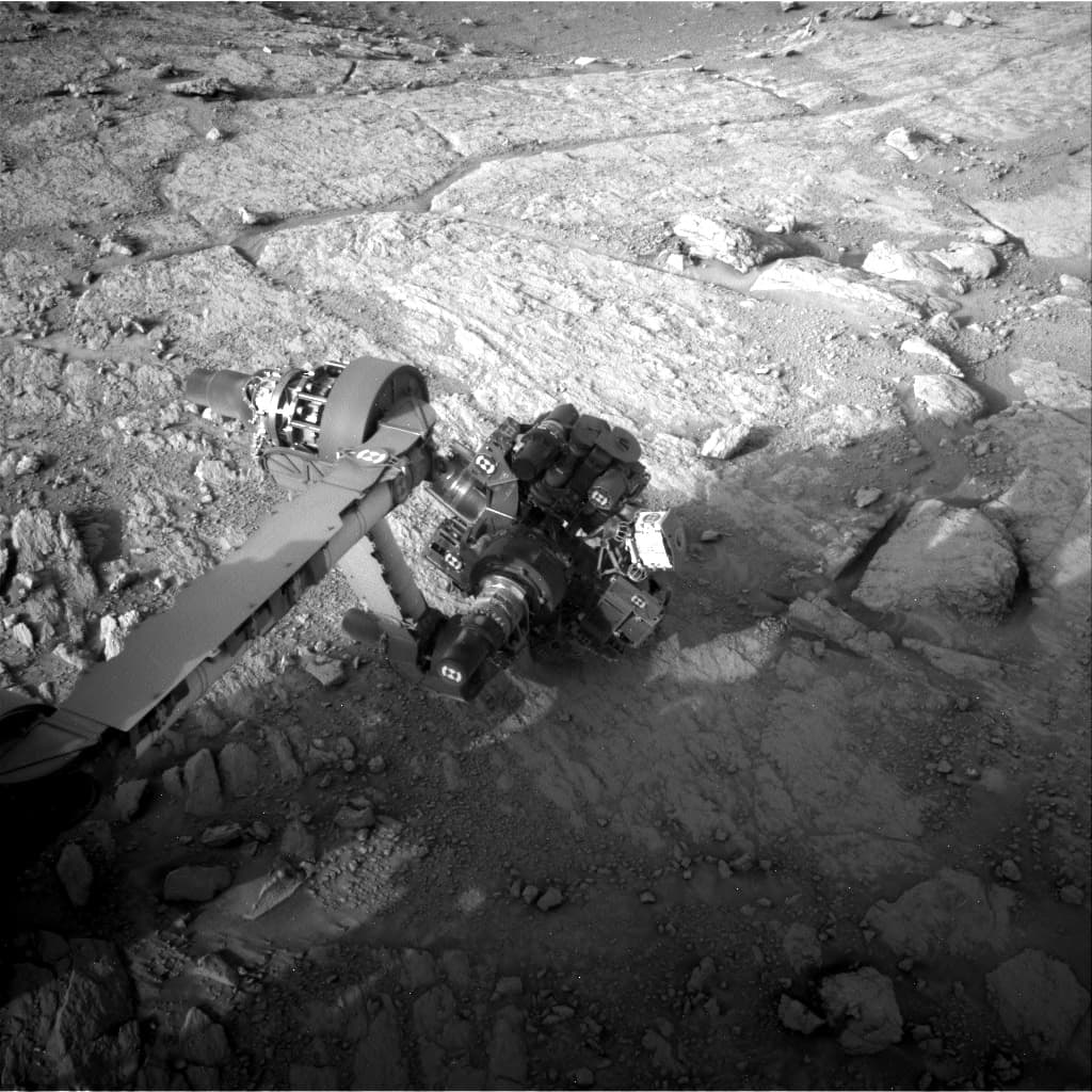 Foto de Marte da câmera NAV_RIGHT_B