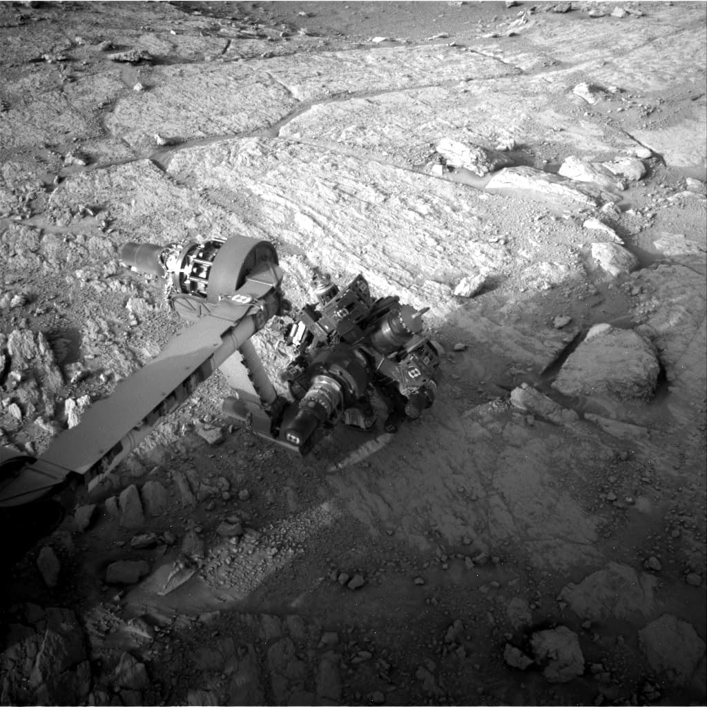 Foto de Marte da câmera NAV_RIGHT_B