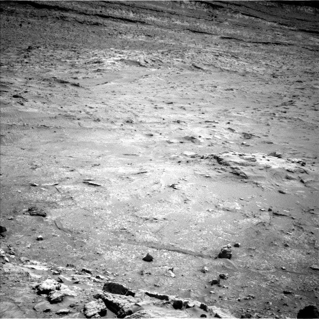 Foto de Marte da câmera NAV_LEFT_B