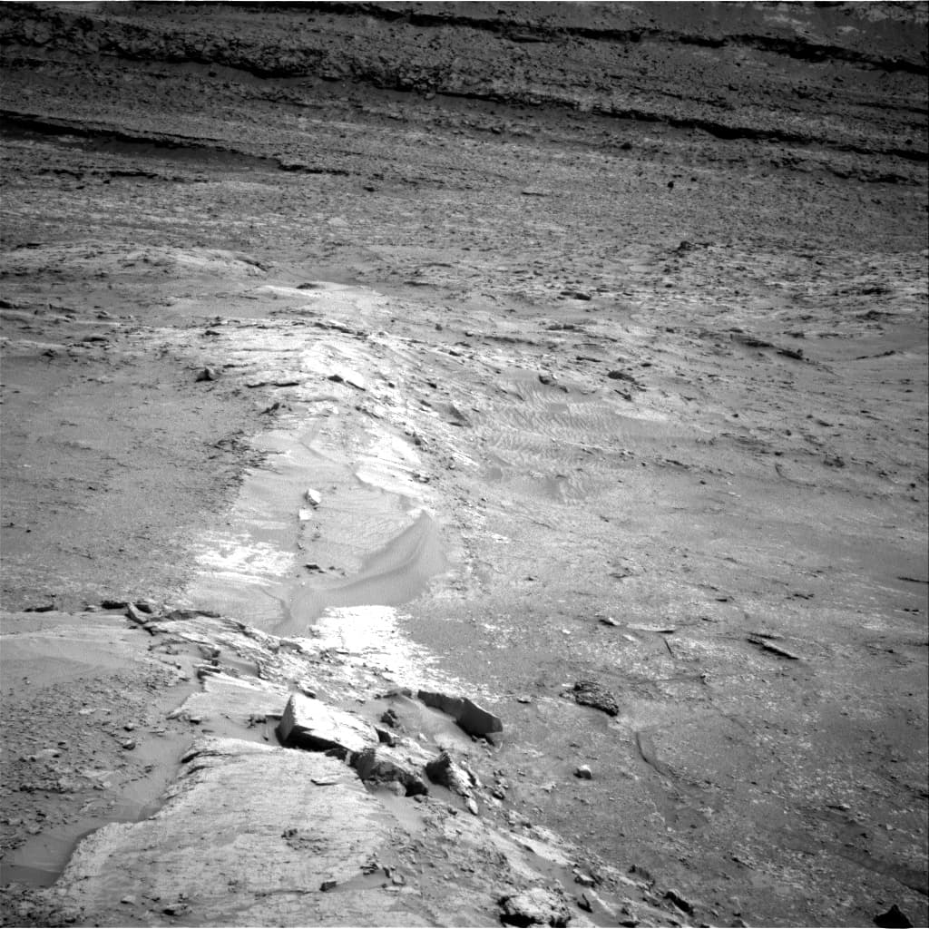 Foto de Marte da câmera NAV_RIGHT_B