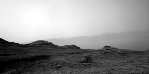 Foto de Marte da câmera NAV_RIGHT_B