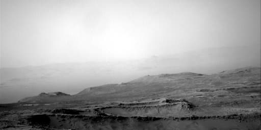 Foto de Marte da câmera NAV_RIGHT_B