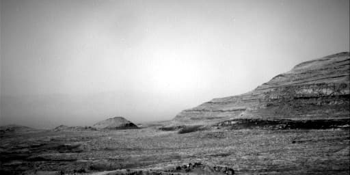 Foto de Marte da câmera NAV_RIGHT_B