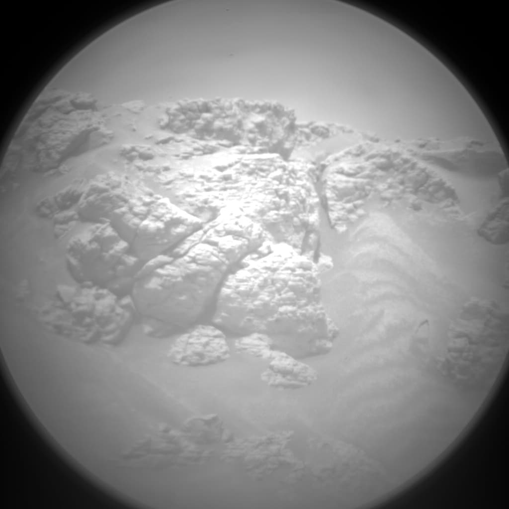 Foto de Marte da câmera CHEMCAM_RMI