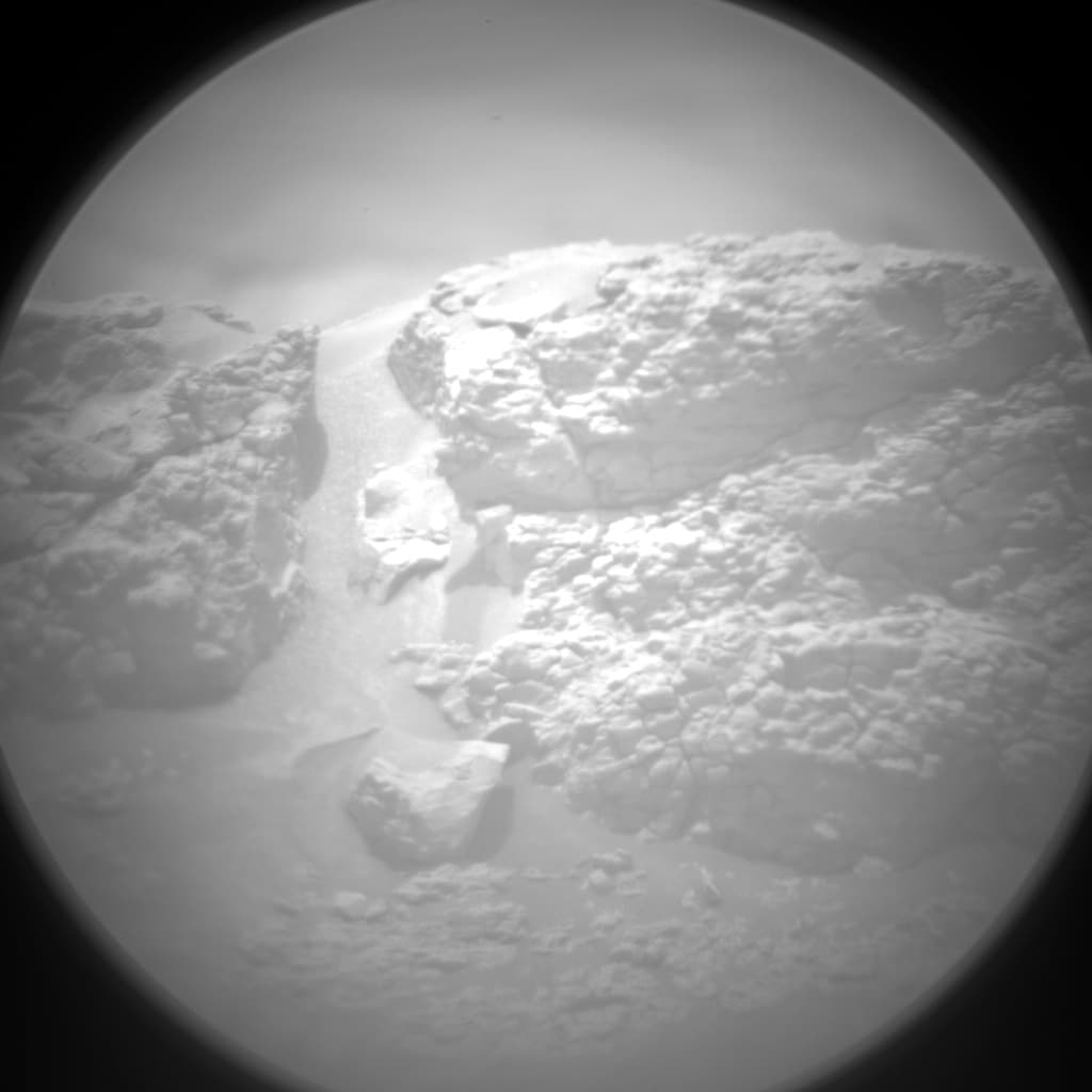 Foto de Marte da câmera CHEMCAM_RMI