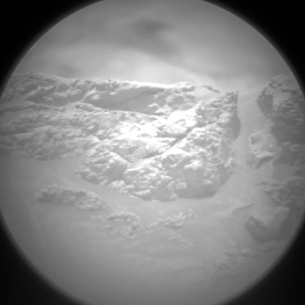 Foto de Marte da câmera CHEMCAM_RMI