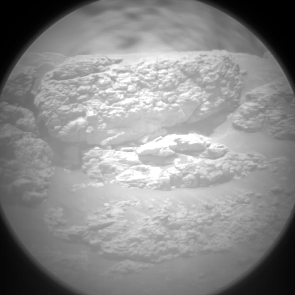 Foto de Marte da câmera CHEMCAM_RMI