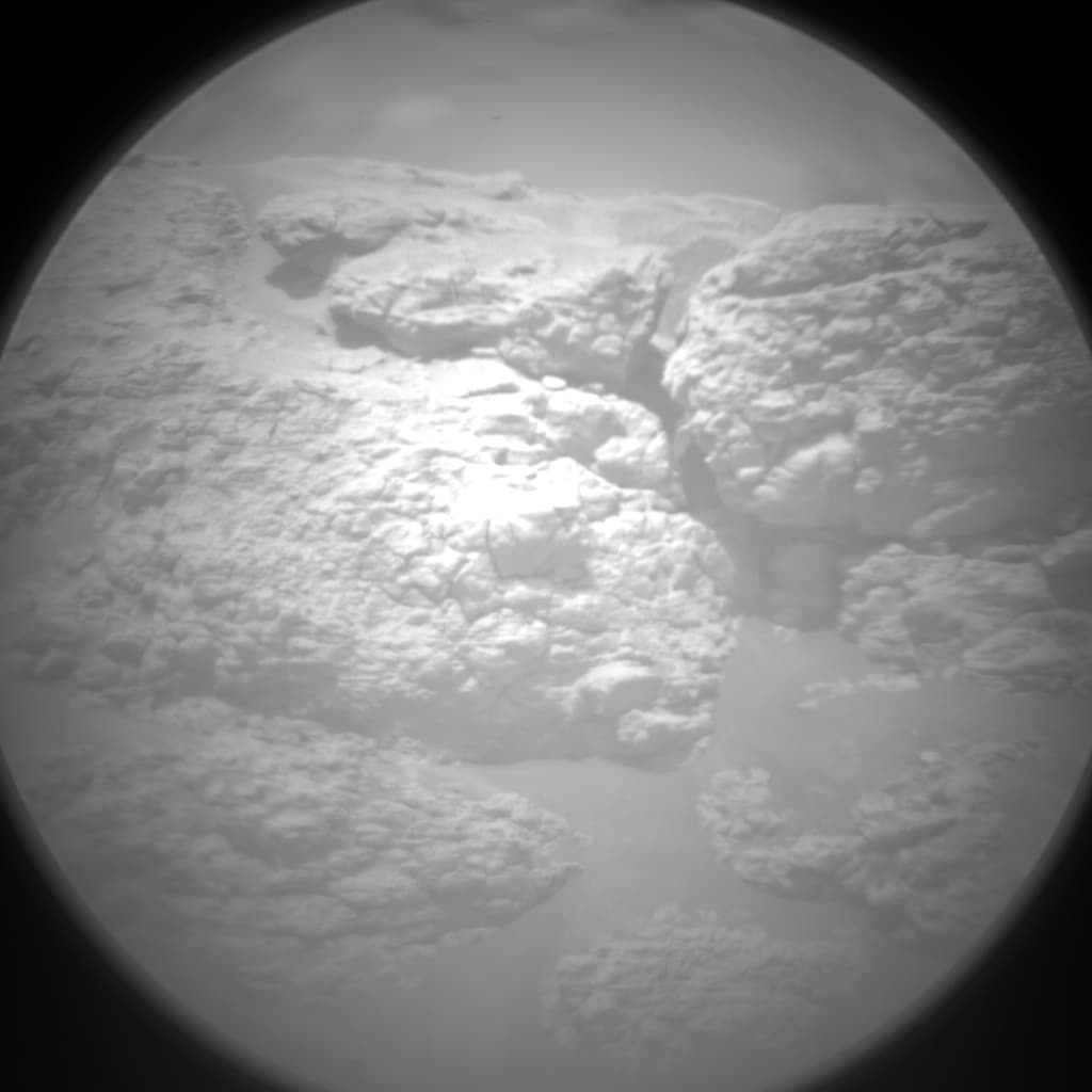 Foto de Marte da câmera CHEMCAM_RMI