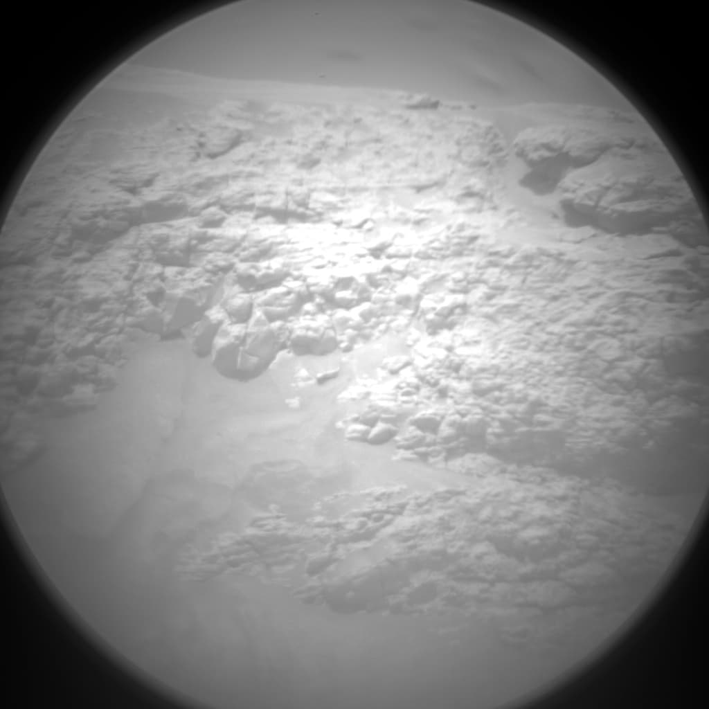 Foto de Marte da câmera CHEMCAM_RMI