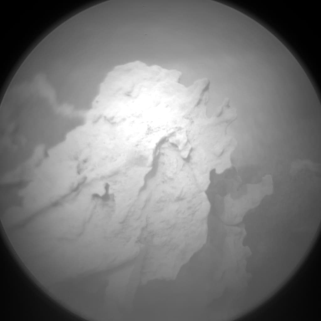 Foto de Marte da câmera CHEMCAM_RMI