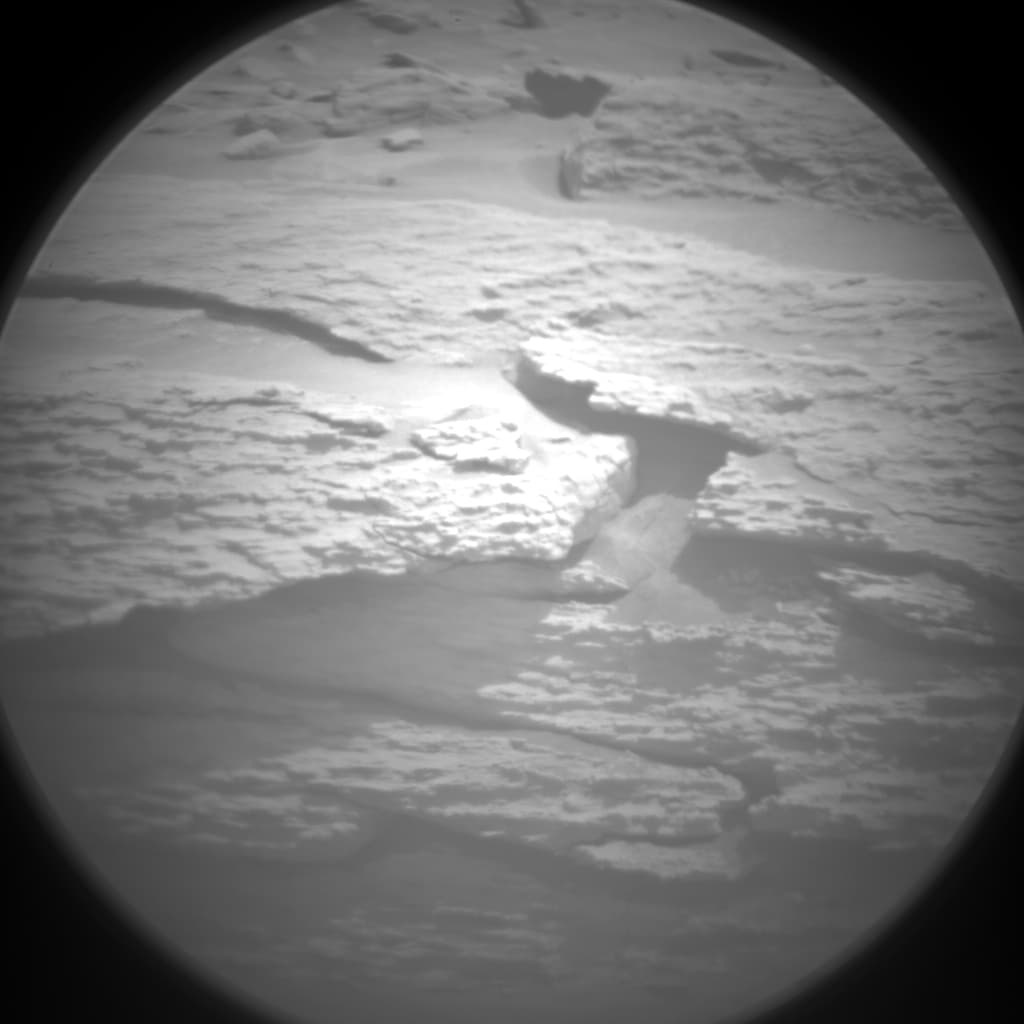 Foto de Marte da câmera CHEMCAM_RMI