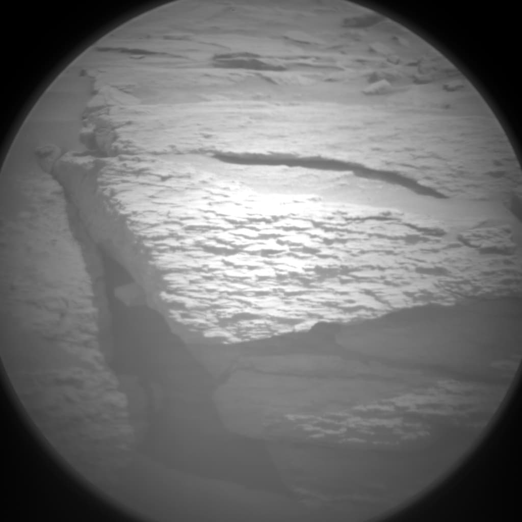 Foto de Marte da câmera CHEMCAM_RMI