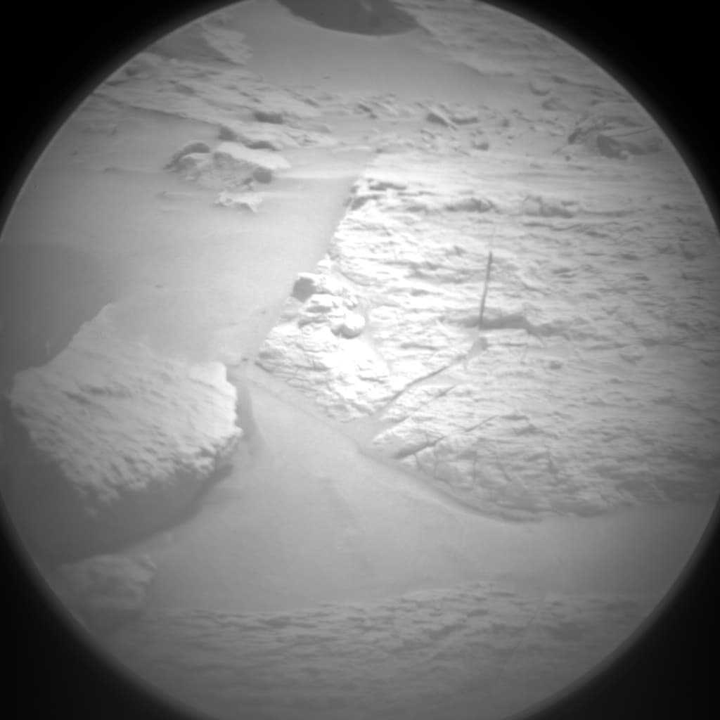 Foto de Marte da câmera CHEMCAM_RMI