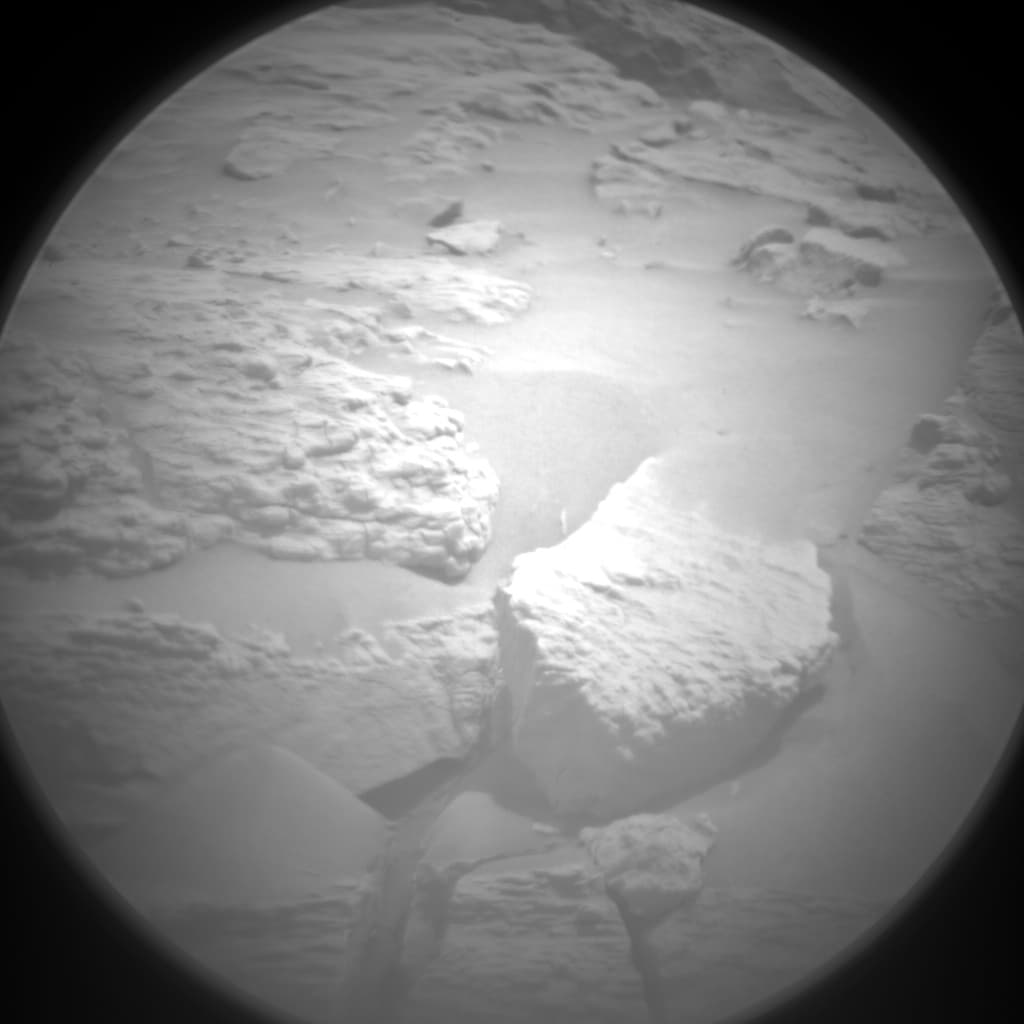 Foto de Marte da câmera CHEMCAM_RMI