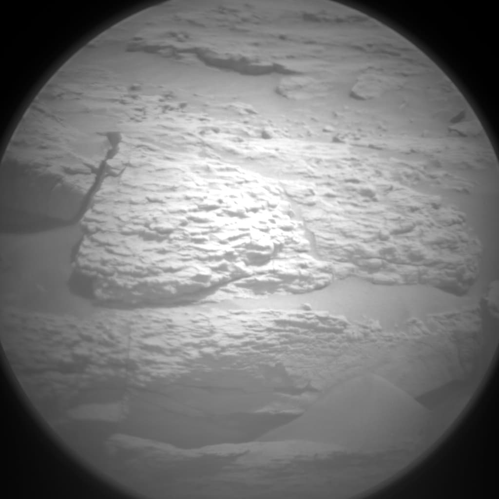 Foto de Marte da câmera CHEMCAM_RMI