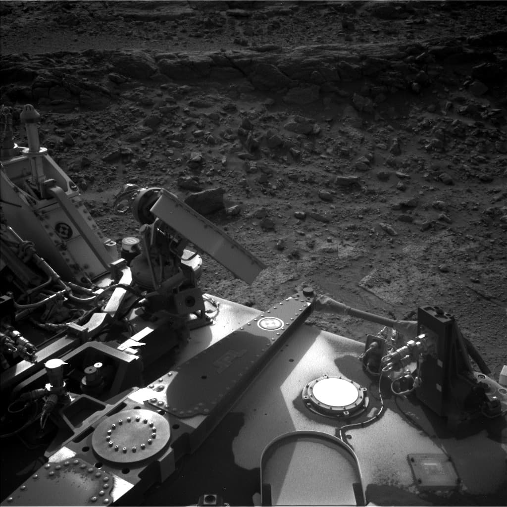 Foto de Marte da câmera NAV_LEFT_B